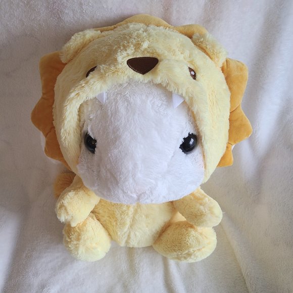 Pote Usa Loppy - Animal Costume XL Plushy - Yellow Lion - Picture 4 of 7